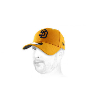 casquillo curva amarilla SD Cap San Diego Padres gold navy
